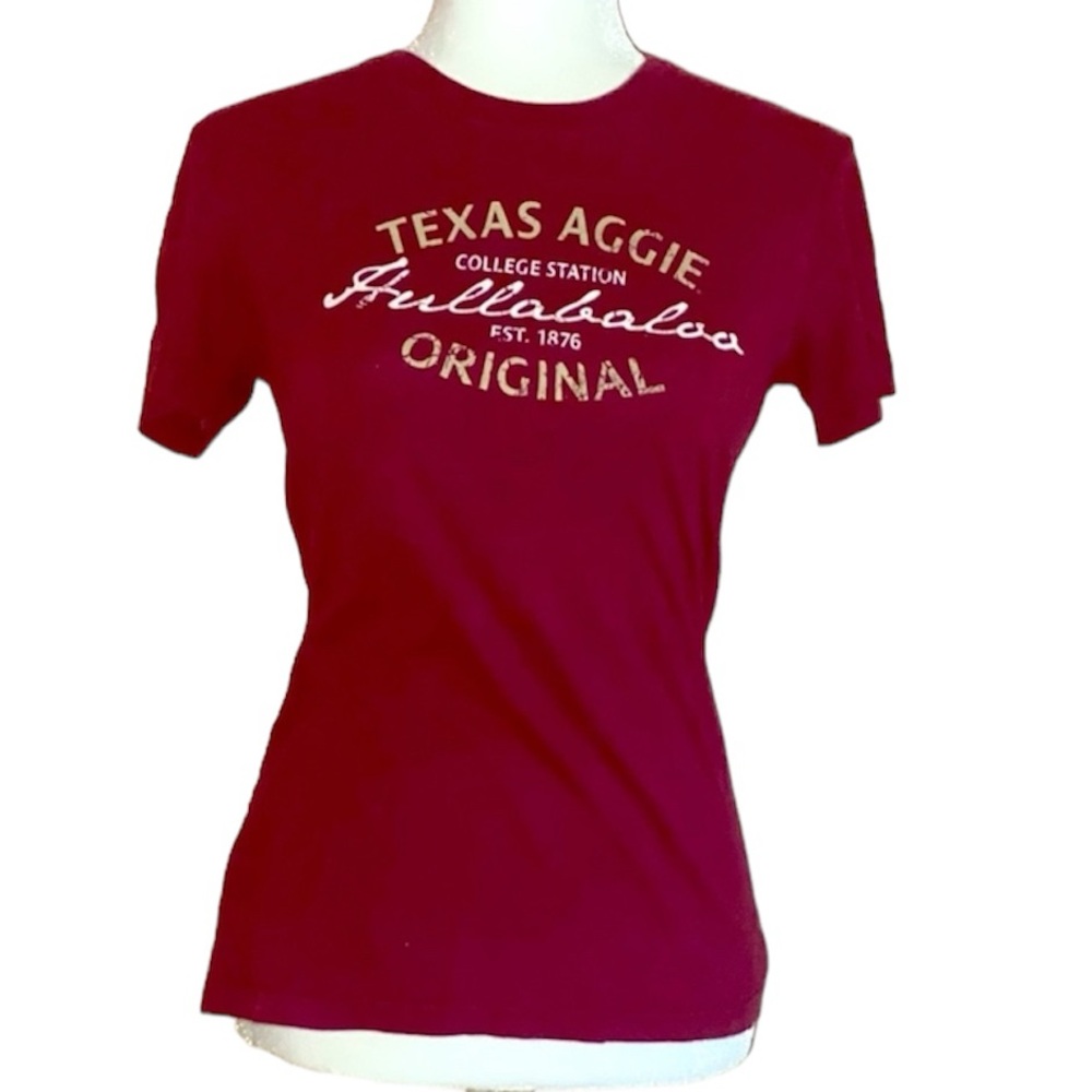 Texas A&M Aggie Hullabaloo Maroon T-Shirt